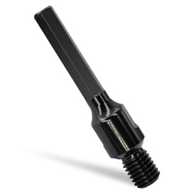 DaduoRi 5/8"-11 Male Thread to 1/2" Hex Shank Core Drill Bit Adapter, Premium Converter for Concrete Core Bit, Convenient Coring Drill 5/8-11 (M) to 1/2" Arbor Adapter
