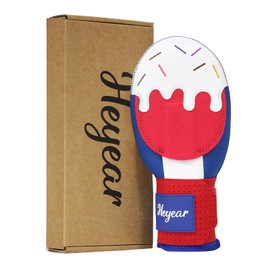 Baseball Sliding mitt, Sliding Mitt for Youth, Baseball Softball Glove for Hand Protection, Breathable and Durable, Adjustable Elastic Wrist Strap, Ambidextrous Design (Flag, Youth)