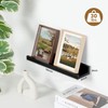 Axeman Picture Ledge Shelf, 2 Pack Black Floating Shelves, Picture