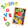 Mickey and Friends Wooden Alphabet Magnets