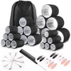 Velcro Rollers for hair,Hair Curlers 50 Pcs Set (6 Jumbo