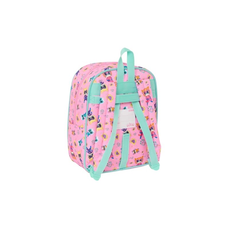 safta Superkitties Children's Backpack, Children's Backpack, School Backpack, Adaptable to