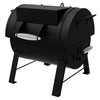 Dyna-Glo DGSS287CB-D Portable Tabletop Charcoal Grill & Side Firebox