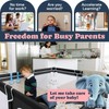 TODALE Baby Playpen Toddler Large Baby 50”×50” Playard PP-20-1515 -