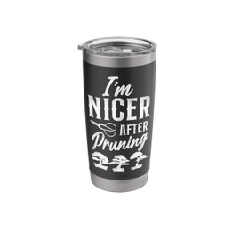 Bonsai Tree I'm Nicer After Pruning Stainless Steel Insulated Tumbler