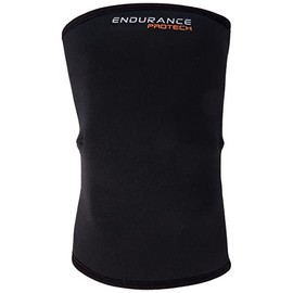Endurance Unisex - Adult PROTECH Elbow Protectors, 1001 Black, L