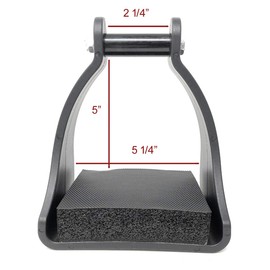 AJ Tack Wholesale Polymer Trail Stirrups - 2 1/4" Neck
