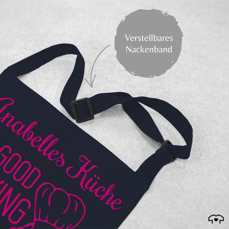 Geschenk mit Namen personalisiert by Shirtracer - Apron - Cooking