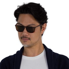 VITENZI Bifocal Sunglasses for Men and Women Designer Reading Sun Tinted Glasses with Readers - Trento in Tortoise 1.75