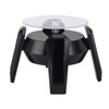 LED Jewelry Display Turntable Solar Powered Rotating Stand Blue Led