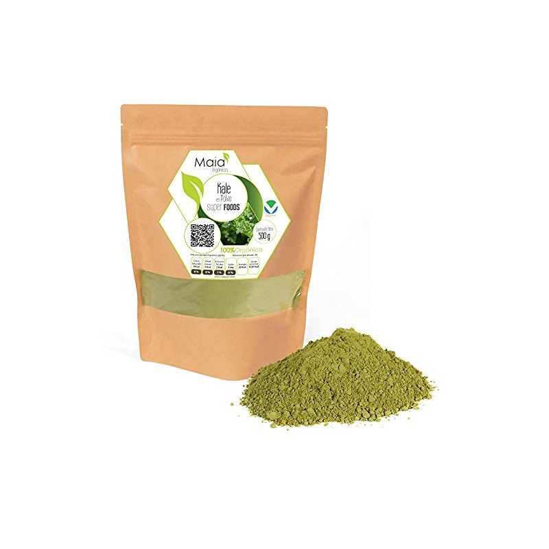 Kale en polvo - Orgánico (500 g)