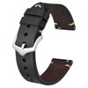 BISONSTRAP Watch Band, Military Italian Leather, Quick Release Replacement Band