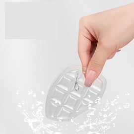 Ball of Foot Cushions, Metatarsal Pad, Lasting Comfort Relief, Prevent Toe Sliding, Overhang, Women's Heels (Transparent, One size)