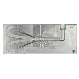 Do it Molds Brush Hog 5.25" 1 Cavity Soft Plastic Fishing Lure Mold for The Brush Hog Bass Lure