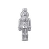 Mariposa Nutcracker Handcrafted Napkin Weight, One SIze, Silver