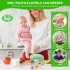 Electric Tin Opener: One-Touch Automatic Can Opener Effortless Fast Safe