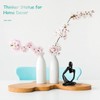 Trycooling Thinker Statue Resin Abstract Sculpture Thinker Man Statue Collectible