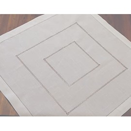 Tablecloth 85 x 85 cm with Handmade Hemstitch (85 x 85 cm)