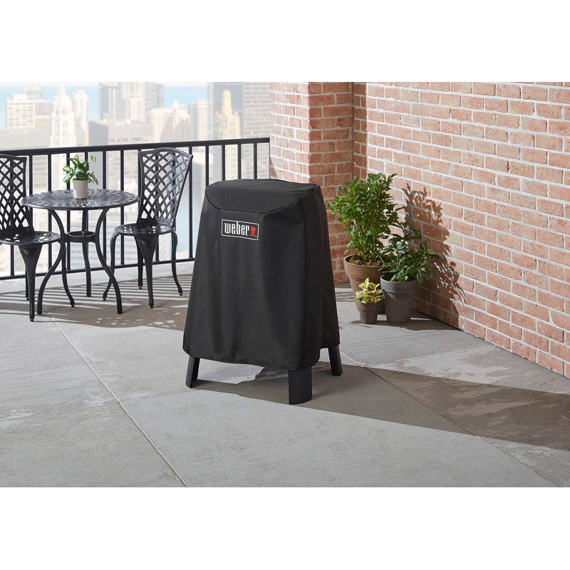 Weber Grill Cover for Lumin Electric Grill When Using Lumin
