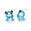 VICASKY 56pcs Mini Resin Pandas: Glow in The Dark Miniature