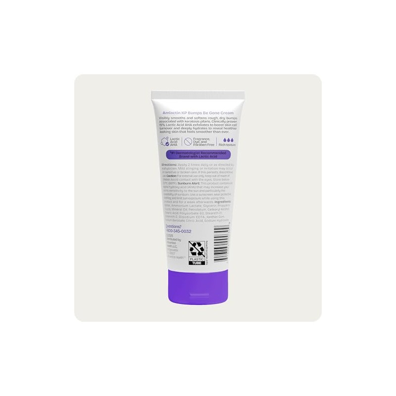 KP Bumps Be Gone, Exfoliating & Hydrating Cream, 3 oz