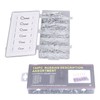 150PCS Cotter Pins, Galvanized Steel R Shaped Trailer Hitch Pins