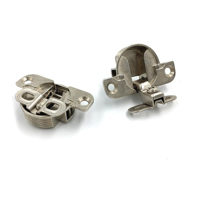4 PCS Adjustable Cabinet Door Hinges,97 Degree Turning Axis Soft