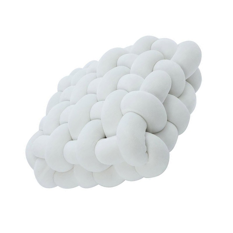 Floor Cushion Soft Thickened Comfortable Knot Pillows Back Cushion for