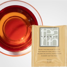 TEARTH Black Tea Chai Tea Bags Individually Wrapped 25 Bags