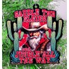 Generic Cowboy Themed Santa Claus Ornament - Saddle The Sleigh...