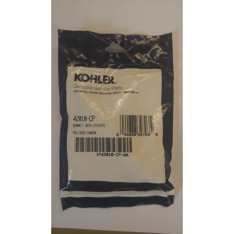 Kohler 42010-CP Part - Polished Chrome Bonnet- Bath Diverter