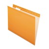 PFX415215ORA Reinforced Hanging File Folders, Letter, Orange, 25/Box