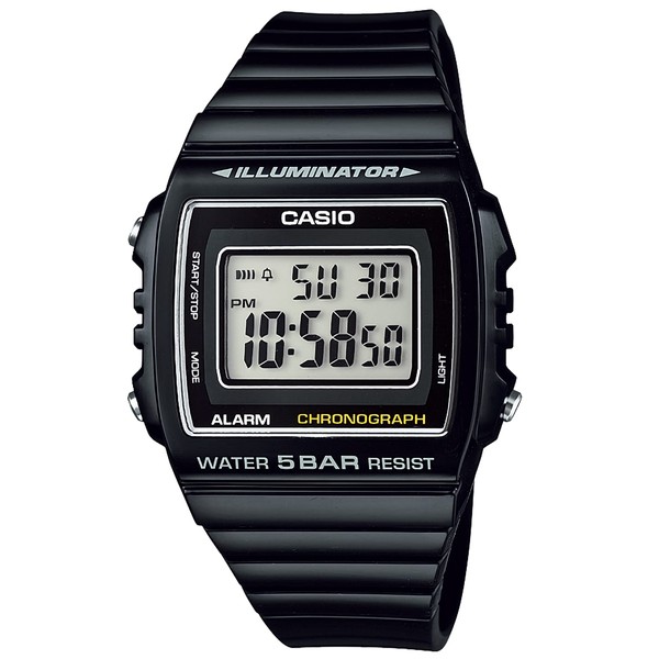 Casio Collection Standard Digital Resin Series Wristwatch (5/10/20 ATM Waterproof),