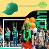 Oeyliz St Patrick's Day Hat for Men Women Shamrock Green