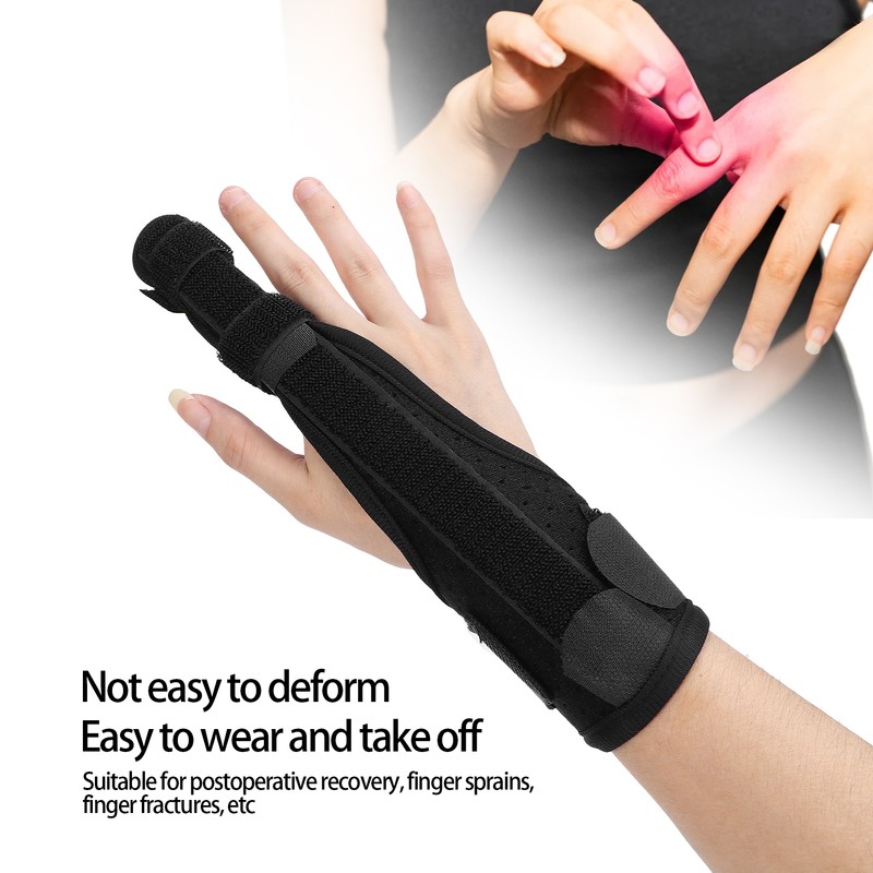 Finger Brace Sprain Fracture Recovery Finger Fixing Protector Thumb Stabilizer