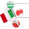 2 Packs Italy Flag Banner String - Italian Small Mini