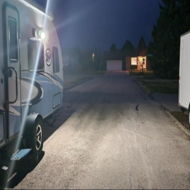 MOTION-GUARD, MG1000-450B, RV Exterior Mounted Bright LED Motion Sensor Porch
