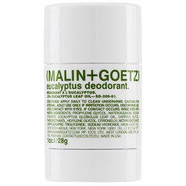 Malin + Goetz Eucalyptus Deodorant, 1 oz. - Men & Women's Stick Deodorant, Scented Deodorant for All Skin Types, Natural Fragrance & Color, Aluminum Free Natural Deodorant