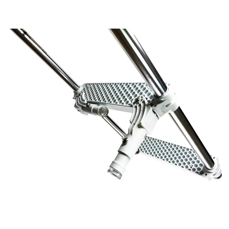 Marine Boat Aluminum White POLYETHYLENE Swim Boarding 3 Steps Ladder