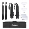 Kshioe 20" X 27" Instant Brightness Energy-Saving Black Softbox Lighting