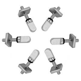51buyoutgo 6pcs Surfboard Fin Screws, Stainless Steel Sup Surf Fin Screw Set for Long Board Paddle Board Longboard Paddleboard Inflatables Kayak Boat Stand Up Board Surfing Accessories