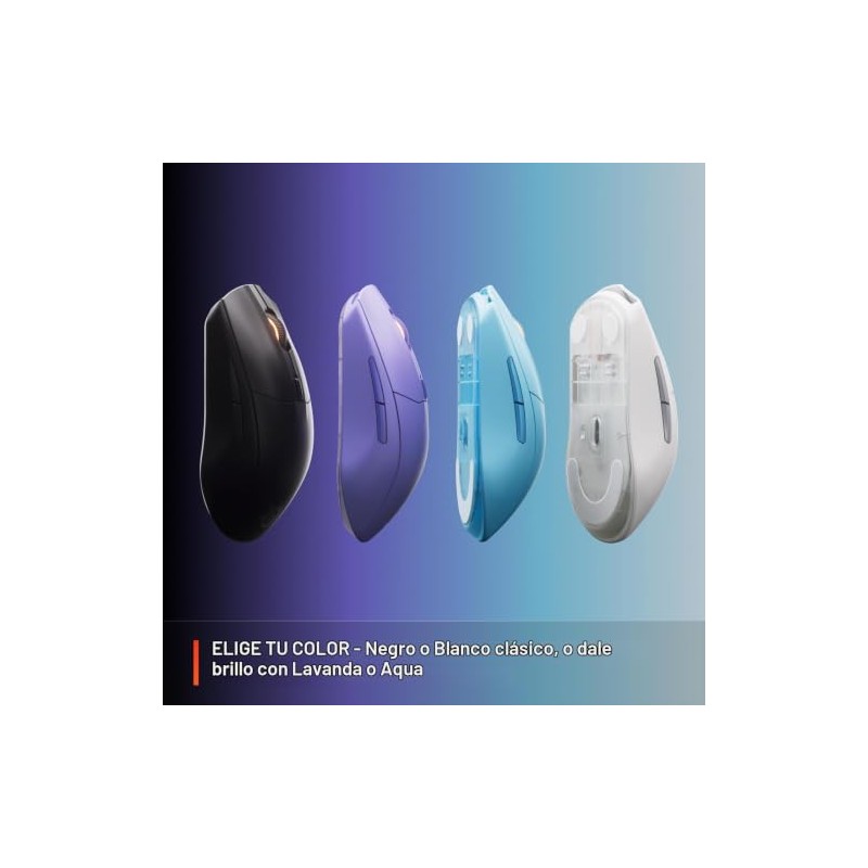 SteelSeries Rival 3 Mouse inalámbrico Gen 2 para Juegos —