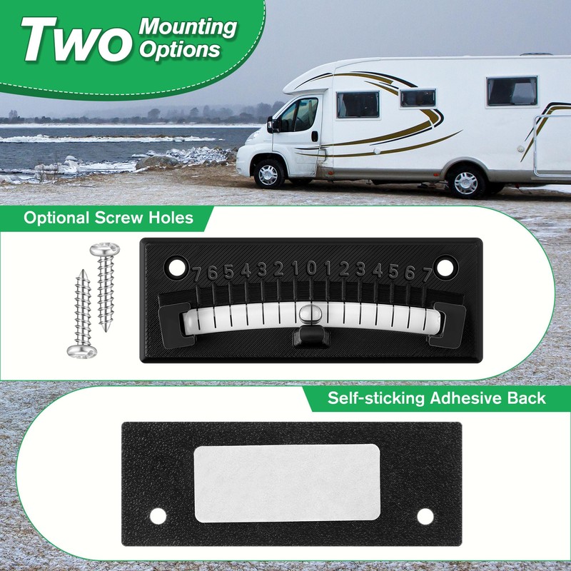 HooLing RV Level Bubble, Graduated Scale Levels for Precision Leveling,