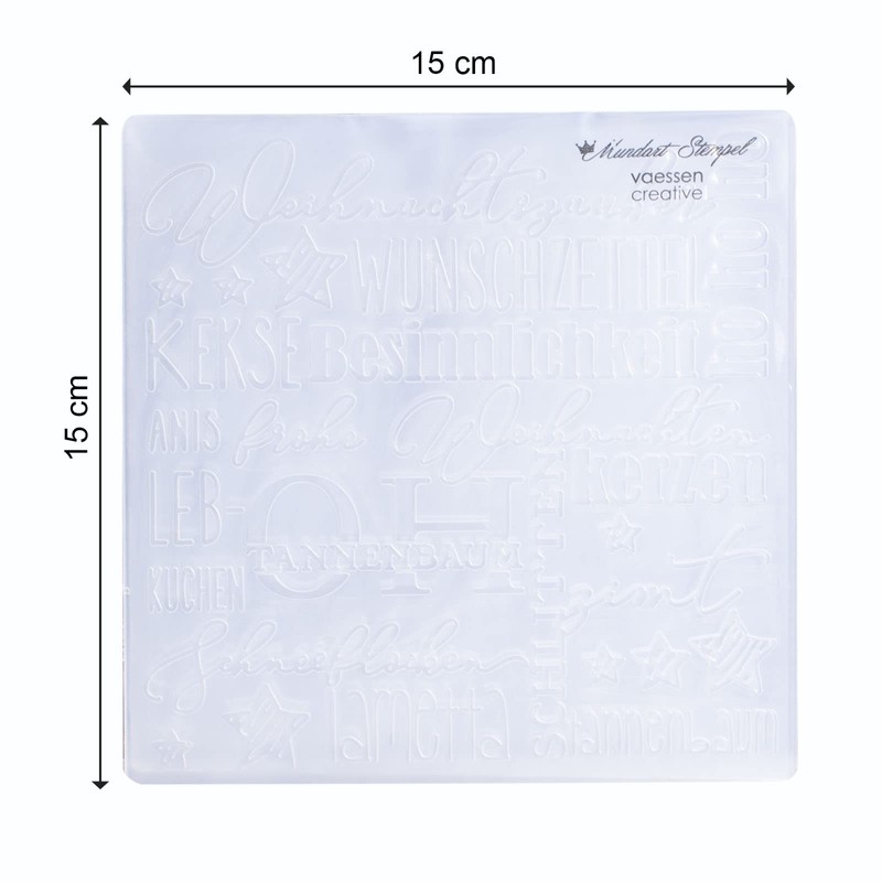 Vaessen Creative Embossing folder.