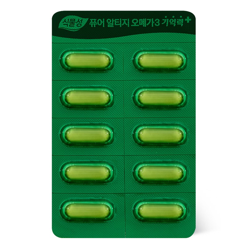 Goryeo Eundan Mall Koreana Pure Plant-based Algae Omega-3 Memory+ 60