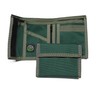 Sprocket Nylon Billfold Wallet with Zippered Pockets (Green)