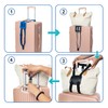 Luggage Straps for Suitcases, Travel Accessories to Connect Two Suitcase,