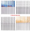 40Pcs End Mill Bits Set 1/8" Shank, Mcwdoit CNC Router