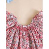 Summer Outfit Toddler Baby Girl Floral Dress Ruffle Sleeveless Dresses