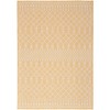 Nourison Home Positano Indoor/Outdoor Yellow 5' x 7' Area Rug,